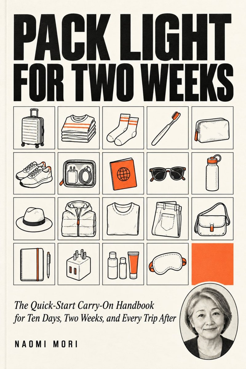 Pack Light for Two Weeks — book cover